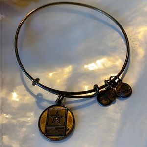 2/$15 Alex and Ani U.S. Army bangle bracelet